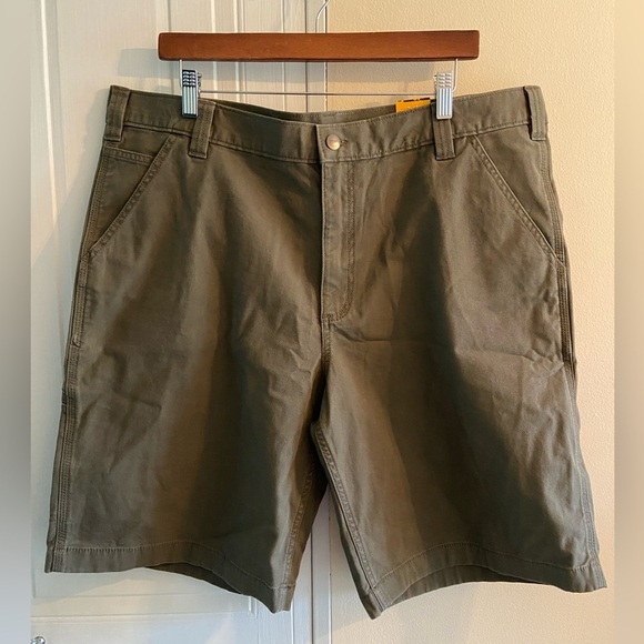 Carhartt Other - CARHARTT Rugged Flex Relaxed Fit Canvas Work Shorts Mens 10" Inseam Size 40 NWT